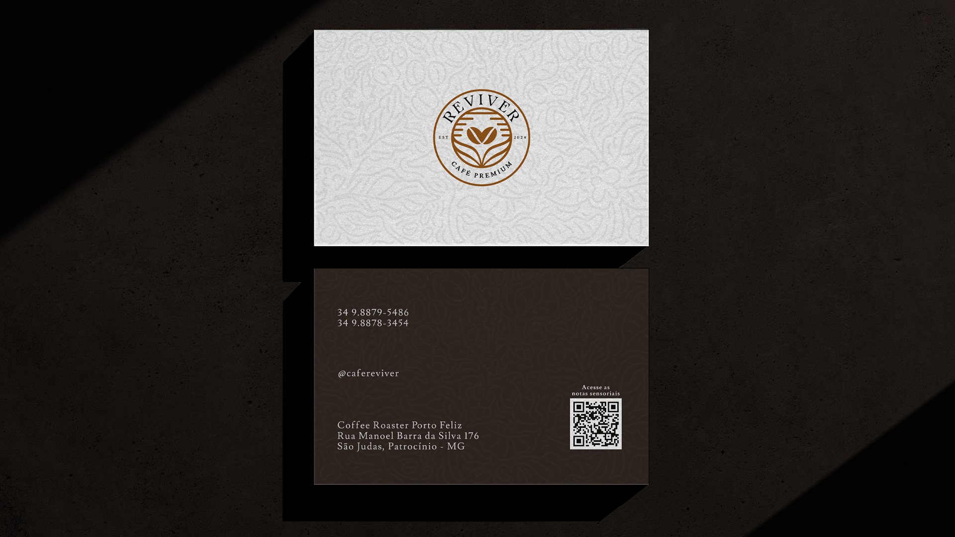 Café Reviver — Mockup